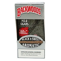 Backwoods Black & Sweet Cigars, 64 x 5 Pack. Free shipping!