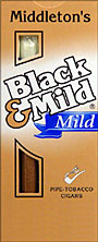 Black & Mild Mild cigars made in USA, 20 x 5 pack, 100 total. Free shipping!