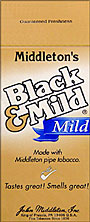 Black & Mild Mild Upright cigars made in USA, 8 x 25ct , 200 total. Free shipping!