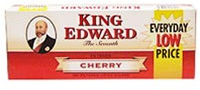 King Edward Little Cigars Cherry Carton made in USA, 3 x 200ct, 600 total.