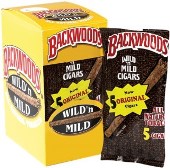 Backwoods Original Wild and Mild Cigars, 24 x 5 Pack. Free shipping!