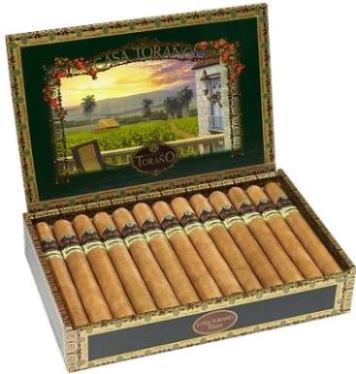 Casa Torano Robusto cigars made in Honduras. Box of 25.