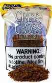 Criss Cross Ultra Smooth Dual Use Tobacco made in USA. 4 x 453 g Bags, 1812 g. total. Free shipping!