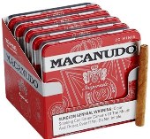 Macanudo Inspirado Red Minis cigarillos made in Dominican Republic. 40 x 5 pack. Free shipping!
