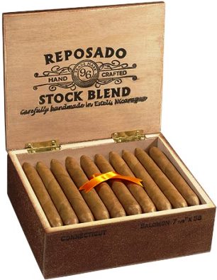 Reposado 96 Habano Salomon cigars made in Nicaragua. Box of 30. Free shipping!