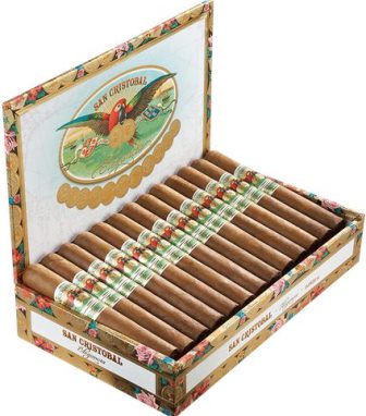 San Cristobal Elegancia Pyramid cigars made in Nicaragua. Box of 25. Free shipping!