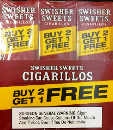 Swisher Sweets Foil Fresh Natural Cigarillos made in Dominican Republic. 90 x 2 pack. Free shipping!