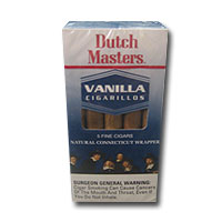 Dutch Masters Cigarillos Vanilla made in USA, 4 x 30 ct. 120 cigars total. Free shipping!
