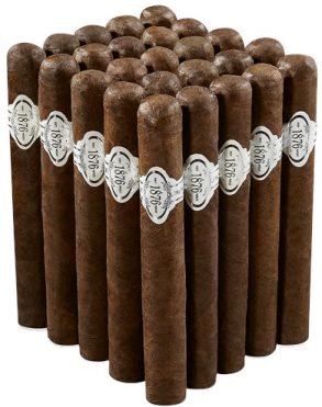 1876 Reserve Maduro Churchill cigars made in Dominican Republic. 3 x Bundles of 25. Free shipping!