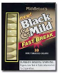 Black & Mild Fastbreak Upright Cigars made in USA,  4 x 25ct , 100 total