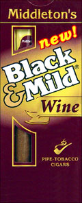 Black & Mild Wine cigars made in USA, 20 x 5 pack, 100 total. Free shipping!