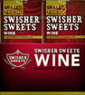 Swisher Sweets Cigarillos Wine made in USA, 20 x 5 pack, 100 total.