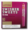 Swisher Sweets Cigarillos Wine Box made in USA, 2 x 60ct, 120 total.
