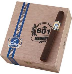 601 Blue Label Toro Maduro cigars made in Nicaragua. Box of 20. Free shipping!