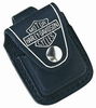 Zippo HDPBK H-D Lighter Pouch Black