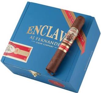 AJ Fernandez Enclave Robusto cigars made in Nicaragua. Box of 20. Free shipping!