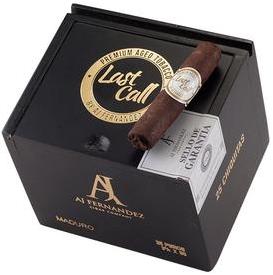 AJ Fernandez Last Call Maduro Chiquitas cigars made in Nicaragua. Box of 25. Free shipping!