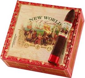 AJ Fernandez New World Nevegante Belicoso cigars made in Nicaragua. Box of 20. Free shipping!