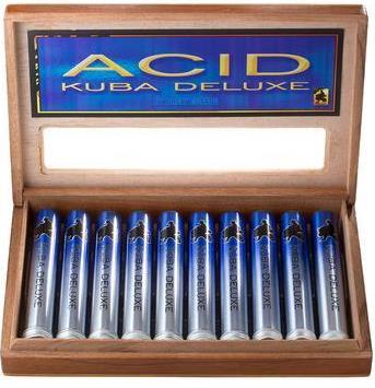 Acid Kuba Deluxe Tubos Toro cigars made in Nicaragua. Box of 10. Free shipping!