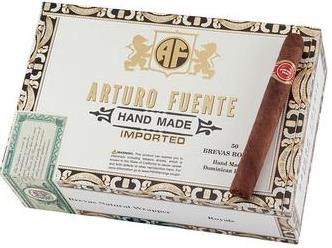 Arturo Fuente Brevas Maduro cigars made in Dominican Republic. Box of 50. Free shipping!