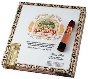 Artuto Fuente Sun Grown Chateau Fuente cigars made in Dominican Republic. Box of 20. Free shipping!