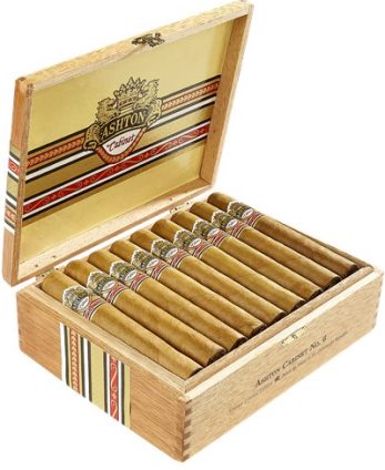 Ashton Cabinet Selection No. 1 cigars made in Dominican Republic. Box of 10. Free shipping!