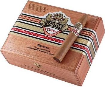 Ashton Cabinet Selection Belicoso cigars made in Dominican Republic. Box of 25. Free shipping!