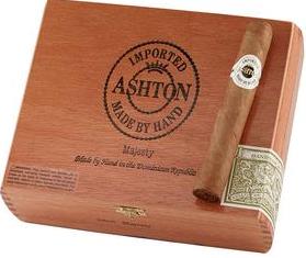 Ashton Classic Majesty Cigars made in Dominican Republic, Box of 25. Free shipping!