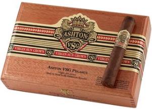 Ashton Virginia Sun Grown Pegasus cigars made in Dominican Republic. Box of 20. Free shipping!