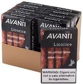 Avanti Licorice Cigars made in USA. 20 x 5 pack, 100 total. Free shipping!