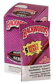 Backwoods Honey Berry Cigars, 24 x 5 Pack. Free shipping!
