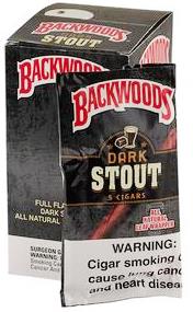 Backwoods Dark Stout Natural Cigars, 64 x 5 Pack. Free shipping!