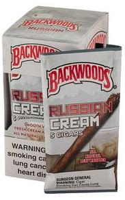 Backwoods Russian Cream Cigars, 64 x 5 Pack. Free shipping!