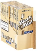 Black & Mild Select Plastic Tip Cigarillos made in USA, 20 x 5 pack, 100 total. Free shipping!