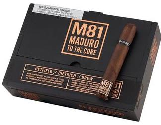 Blackened m 81 Robusto cigars made in Nicaragua. Box of 20. Free shipping!