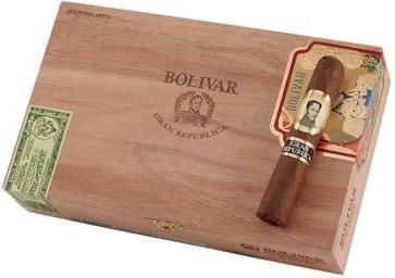 Bolivar Gran Republica Robusto cigars made in Honduras. Box of 20. Free shipping!