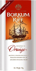 Borkum Riff Orange & Honey pipe tobacco from Spain, 5 x 50g pouches