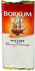 Borkum Riff Pouch Honey & Orange Pipe Tobacco. 42 g pouch x 20. 840 g total. Free shipping!