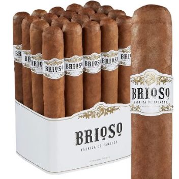 Brioso Natural Gigante cigars made in Nicaragua. 3 x Bundle of 20. Free shipping!