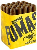 Scorpion Fumas Connecticut Churchill cigars made in Honduras. 3 x Bundle of 16. Free shipping!
