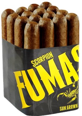 Scorpion Fumas Sungrown Gordo cigars made in Honduras. 3 x Bundle of 16. Free shipping!
