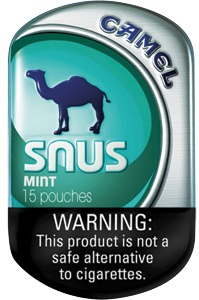 Camel Snus Mint Pouches Tobacco made in USA, 50 x 9.01g tins, 15 pouches per tin. Free shipping!