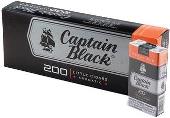 Captain Black Peach Rum Little Filtered cigars made in USA. 4 cartons of 200. Free shipping!