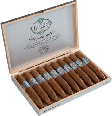 Carlos Torano Exodus Silver Perfecto cigars made in Nicaragua. 2 x Box of 10. Free shipping!