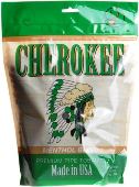 Cherokee Menthol Dual Use Tobacco Made in USA. 4 x 453 g Bags, 1812 g. total. Free shipping!