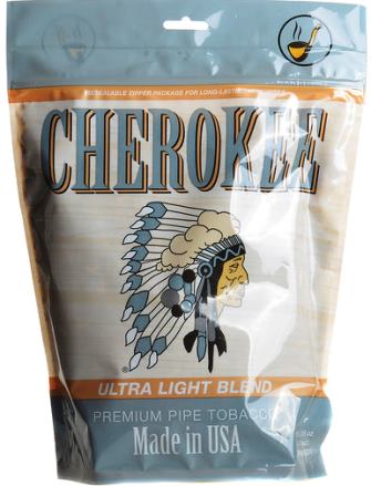 Cherokee Silver Ultra Light Dual Use Tobacco Made in USA. 4 x 453 g Bags, 1812 g. total. Free shippi