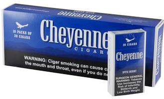 Cheyenne Xotic Berry Little Filtered cigars made in USA. 4 cartons of 200. Free shipping!