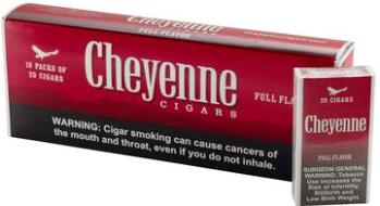 Cheyenne Full Flavor Little Filtered cigars made in USA. 4 cartons of 200. Free shipping!