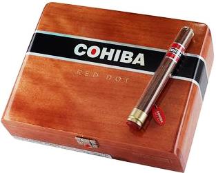 Cohiba Red Dot Corona Crystal cigars made in Dominican Republic. Box of 20. Free shipping!