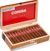 Cohiba Red Dot Corona Minor cigars made in Dominican Republic. Box of 25. Free shipping!